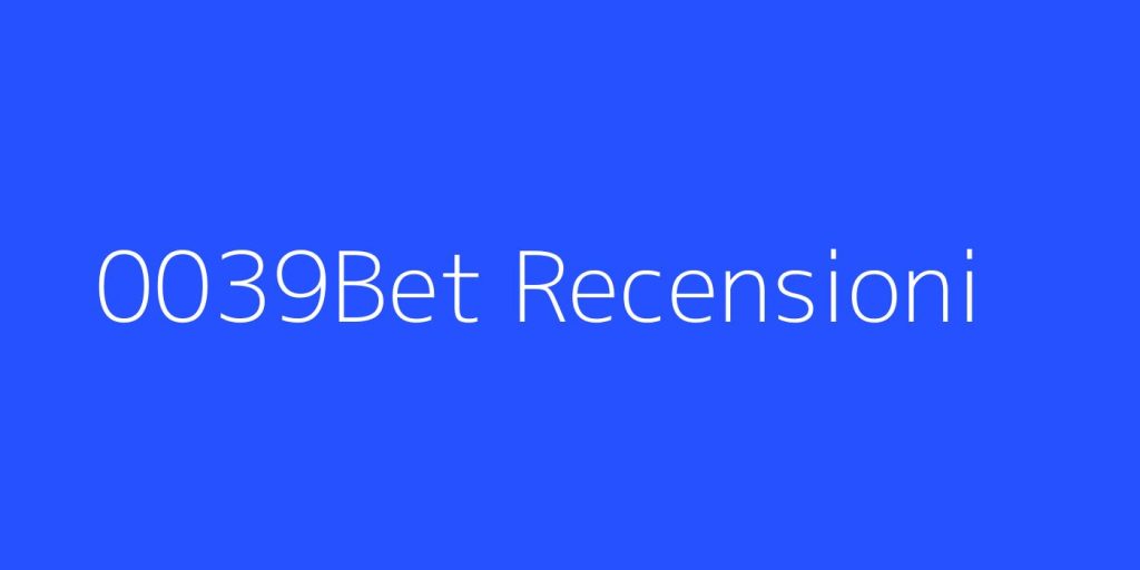 0039Bet Scommesse