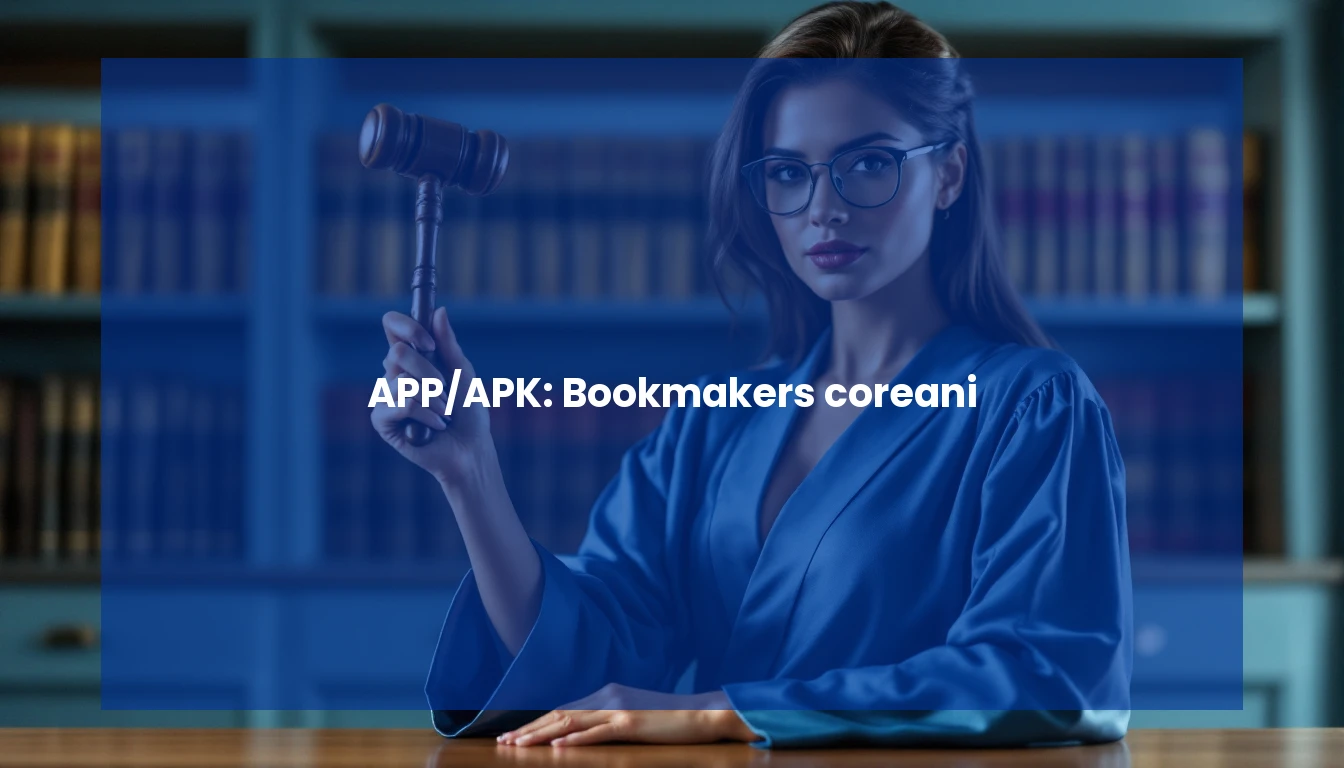 APP/APK: Bookmakers coreani