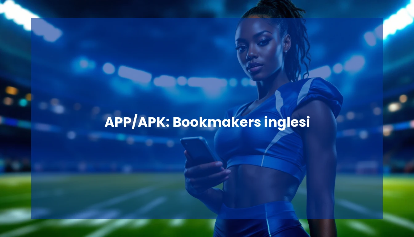 APP/APK: Bookmakers inglesi