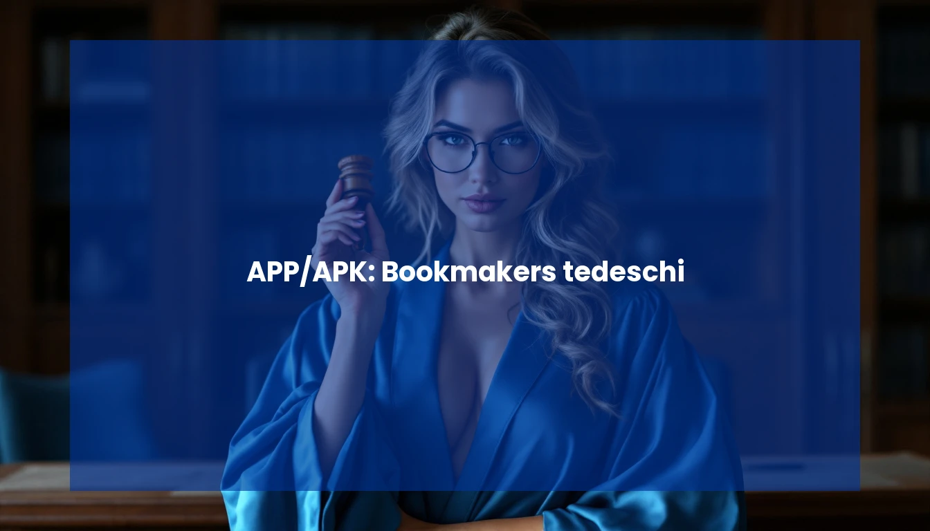 APP/APK: Bookmakers tedeschi