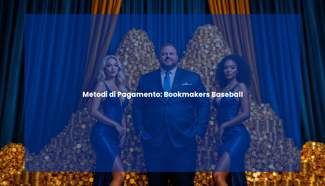 Metodi di Pagamento: Bookmakers Baseball