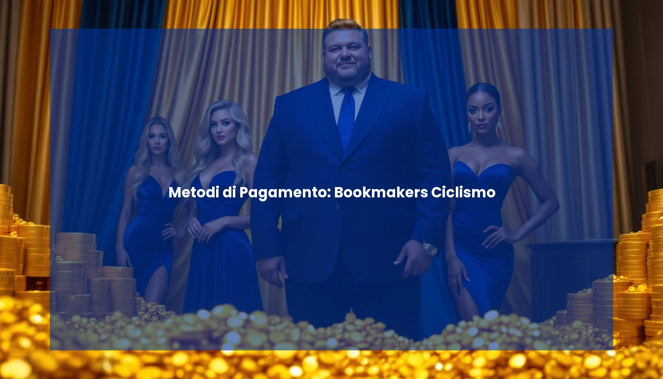 Metodi di Pagamento: Bookmakers Ciclismo