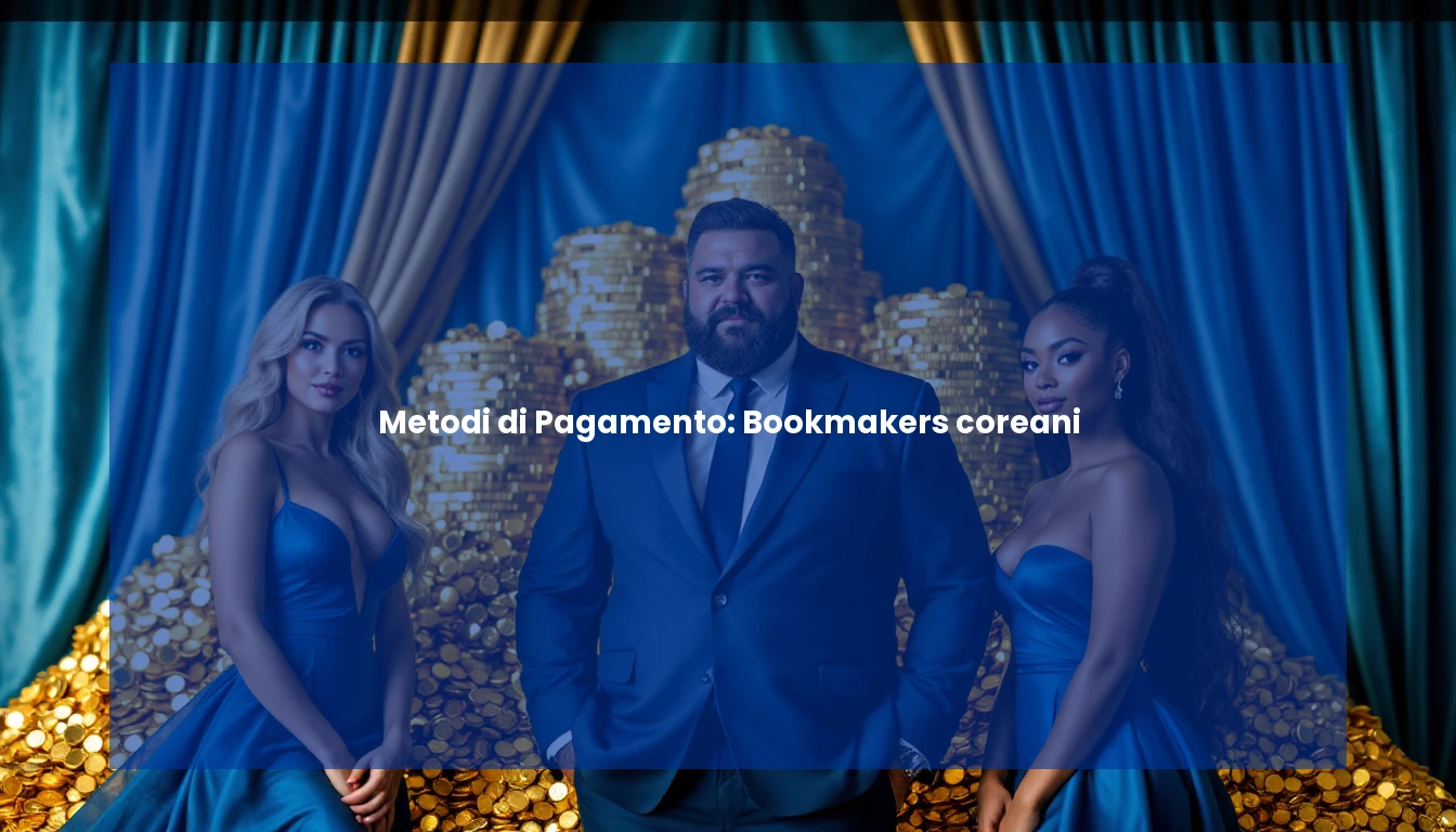 Metodi di Pagamento: Bookmakers coreani