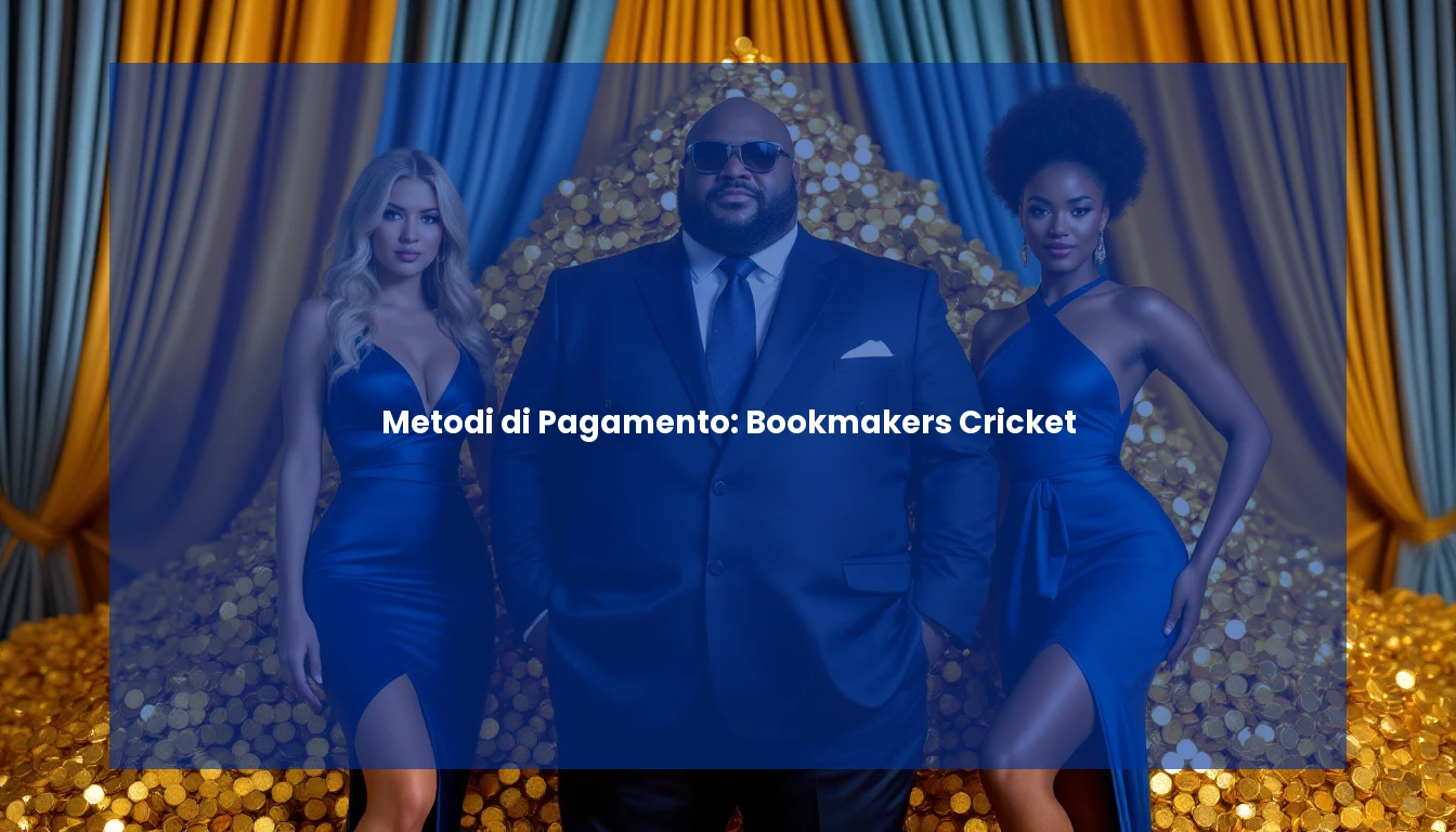 Metodi di Pagamento: Bookmakers Cricket