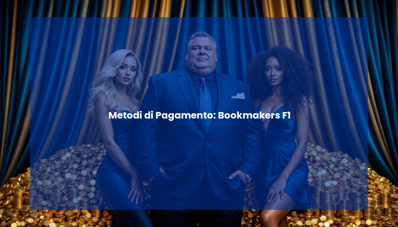 Metodi di Pagamento: Bookmakers F1