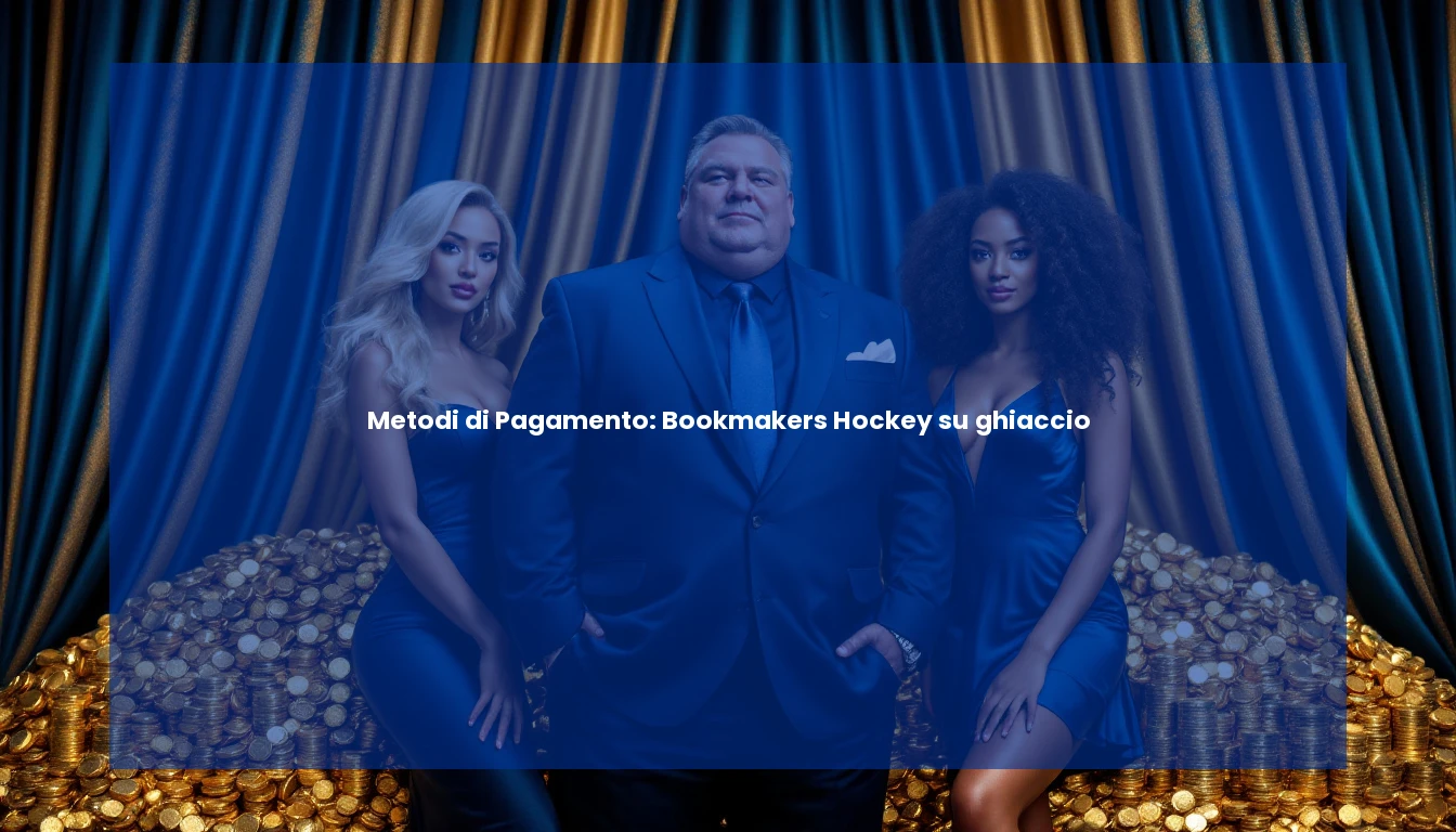 Metodi di Pagamento: Bookmakers Hockey su ghiaccio