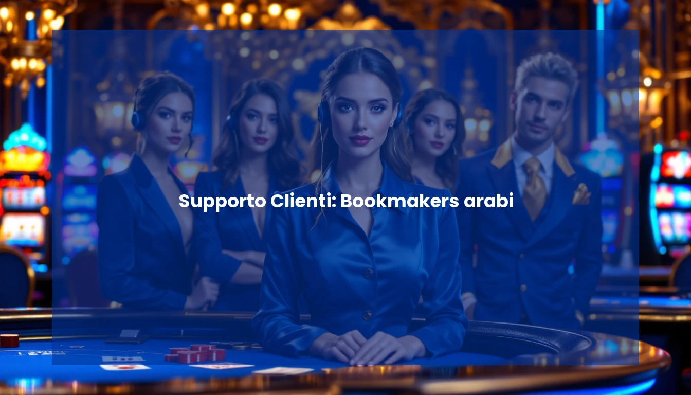 Supporto Clienti: Bookmakers arabi