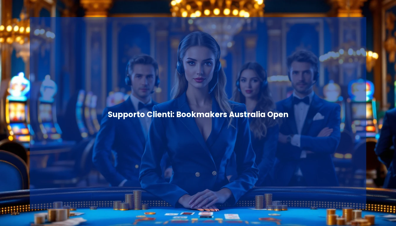 Supporto Clienti: Bookmakers Australia Open