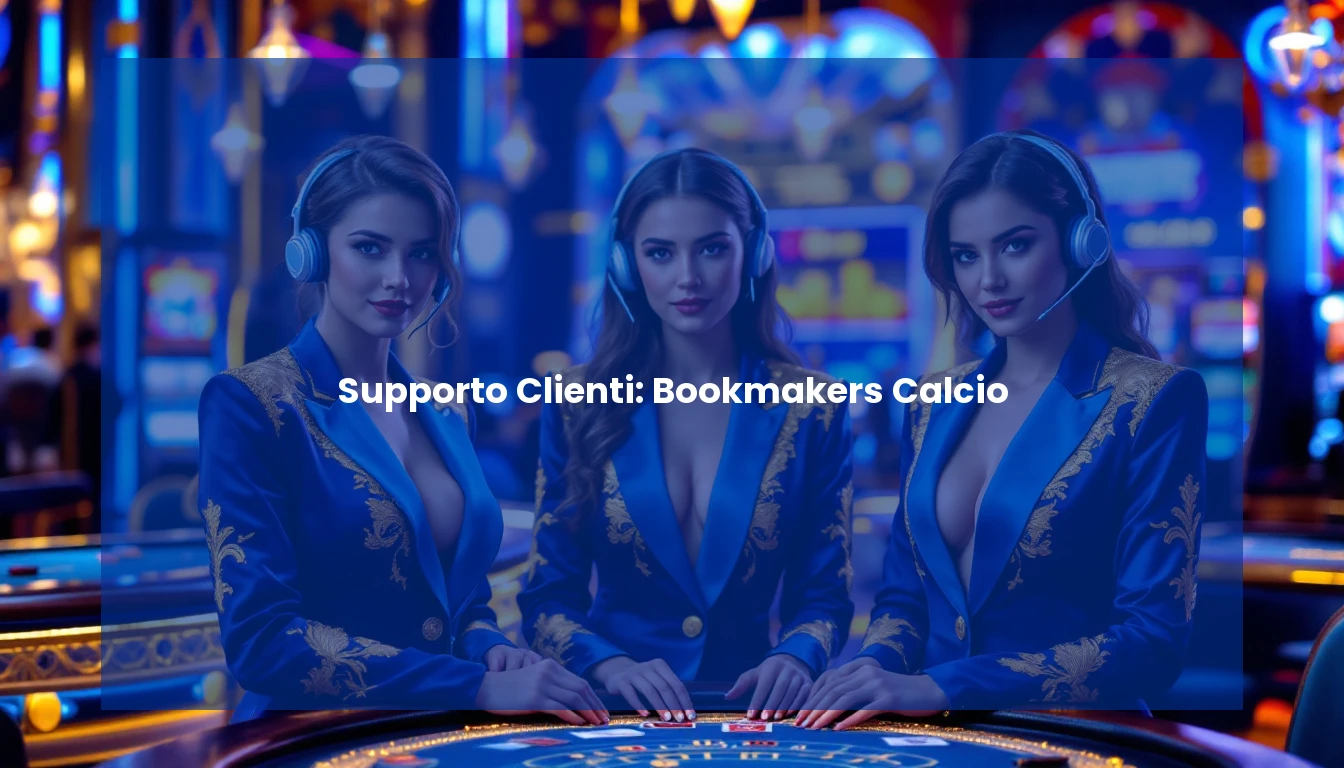 Supporto Clienti: Bookmakers Calcio