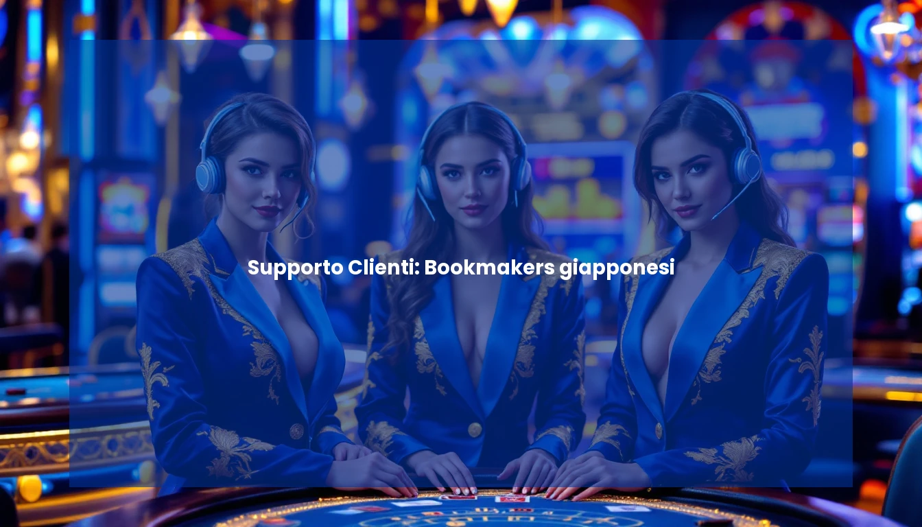 Supporto Clienti: Bookmakers giapponesi