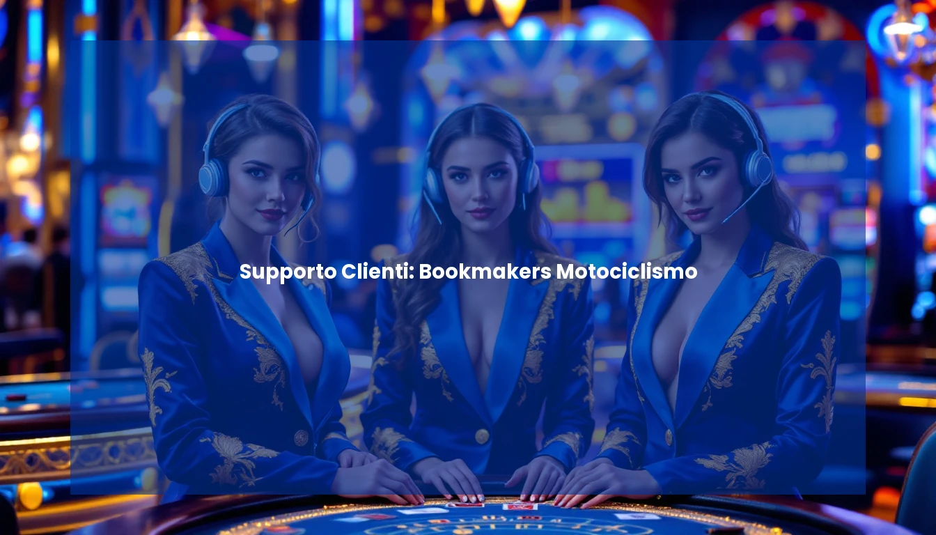 Supporto Clienti: Bookmakers Motociclismo