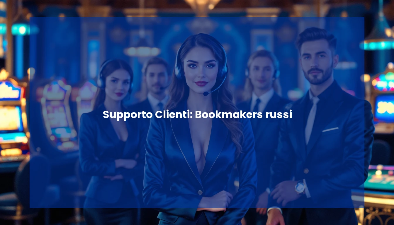 Supporto Clienti: Bookmakers russi