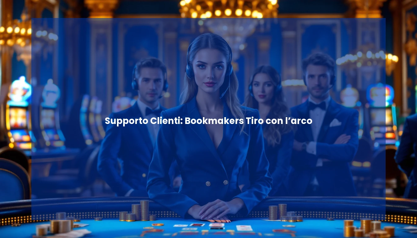 Supporto Clienti: Bookmakers Tiro con l’arco