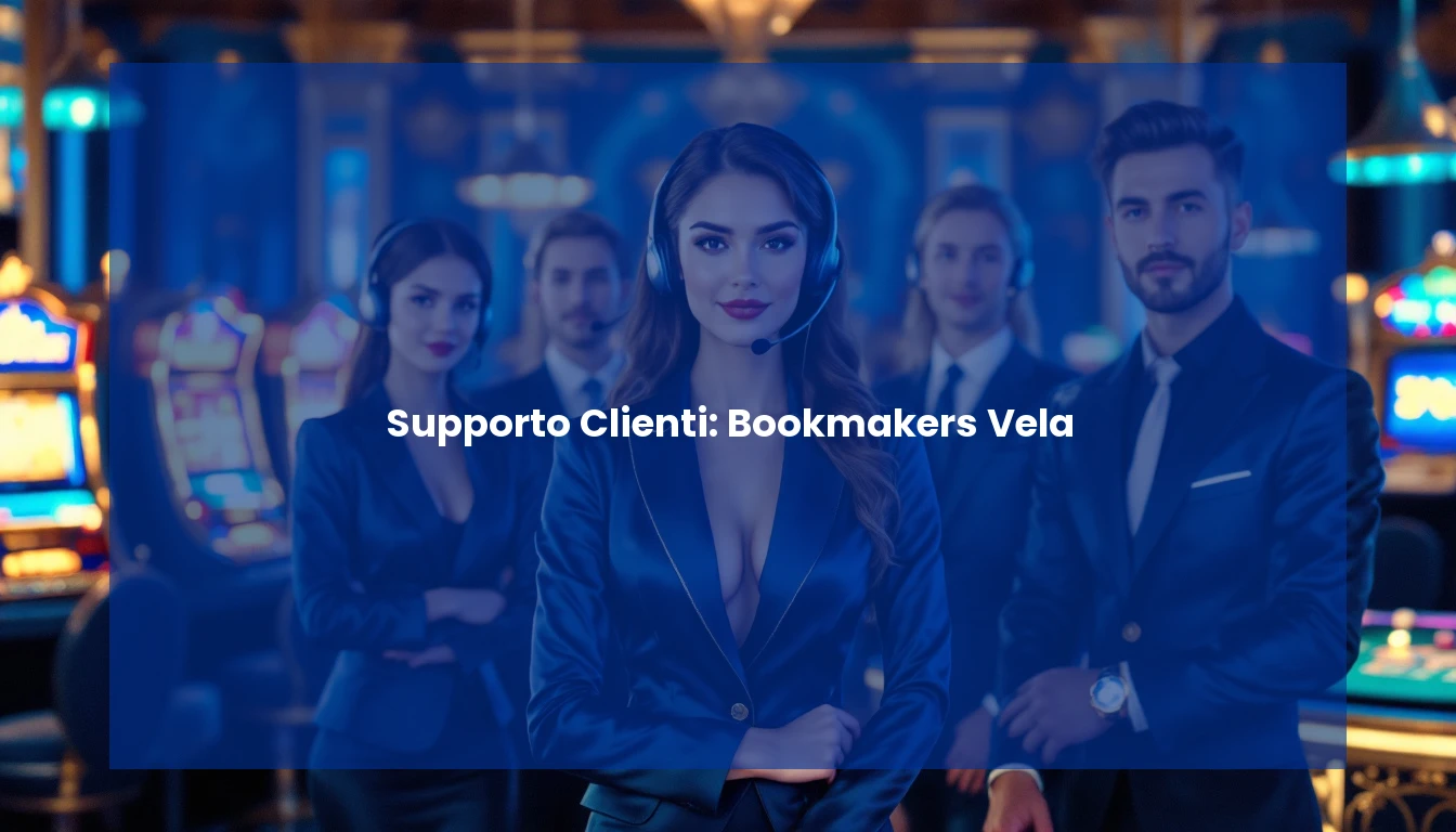 Supporto Clienti: Bookmakers Vela